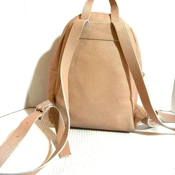 Carla Mancini brown/ gold suede satchel handbag main image 12